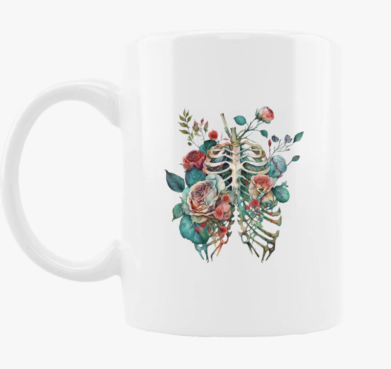 Bordák anatómia bögre