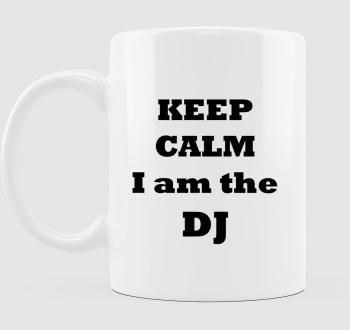 keep calm DJ bögre