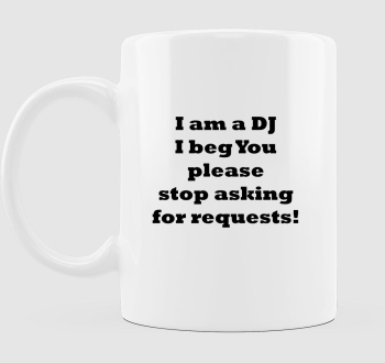 DJ kérések bögre