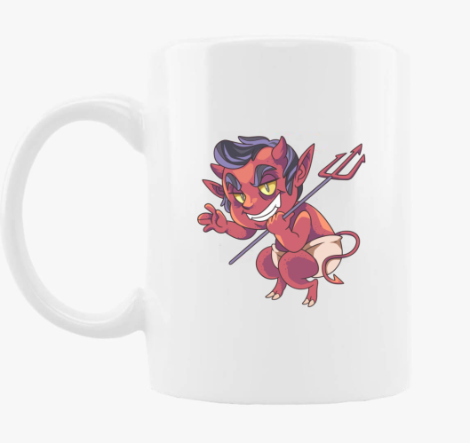 Gonosz kisördög bögre