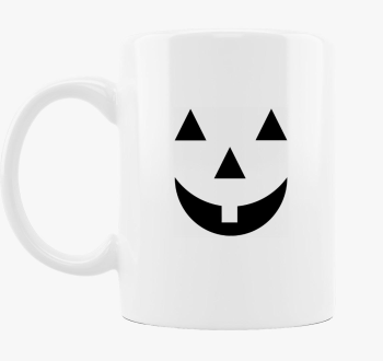 Pumpkin face bögre
