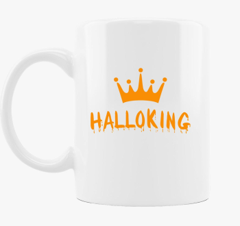 HalloKing narancssárga bögre