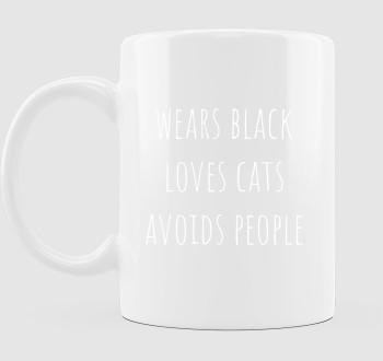 black - cats bögre