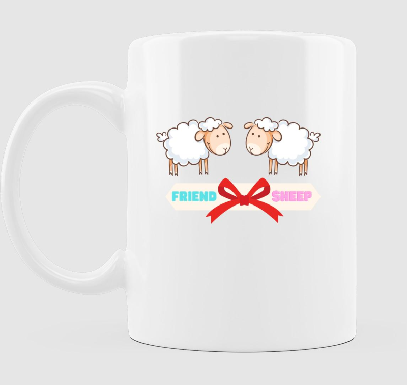 Friend-sheep bögre