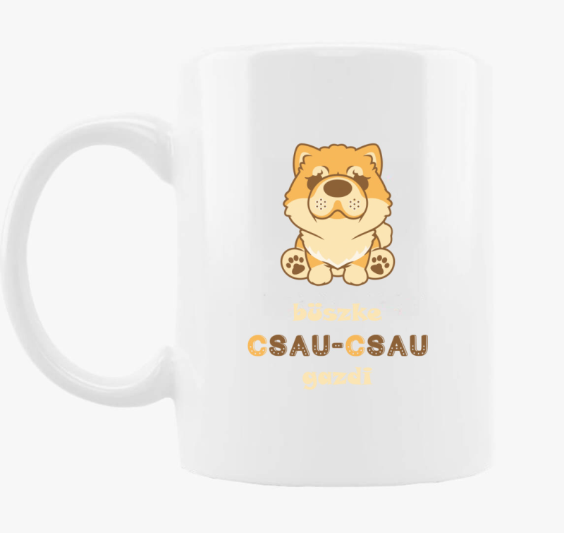 Vöröses csaucsau bögre