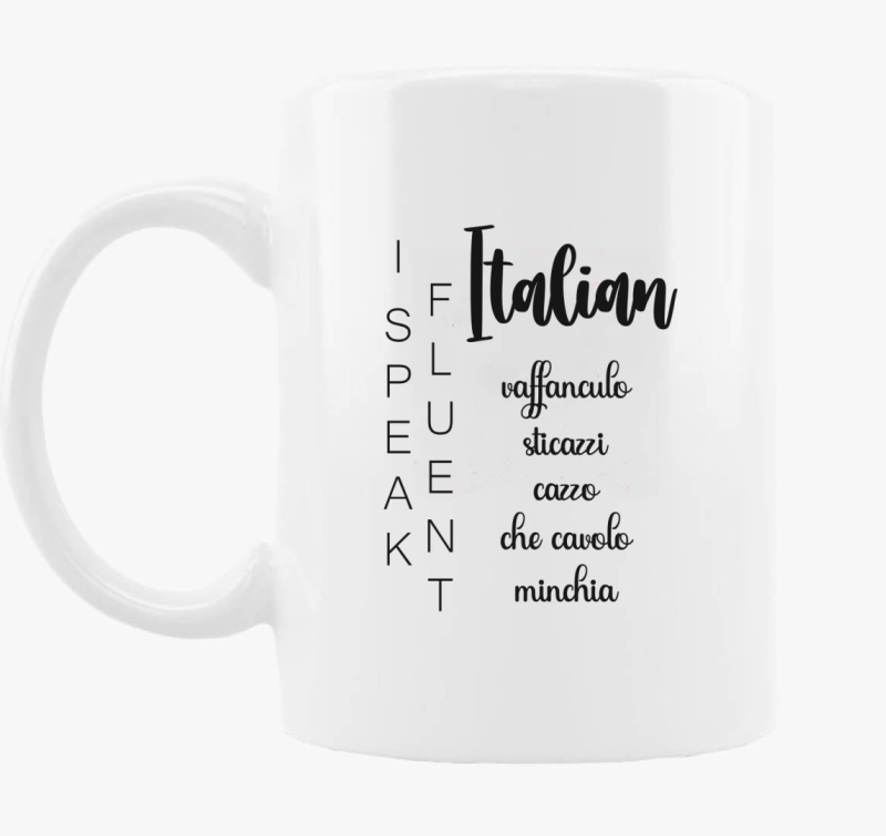 Fluent Italian bögre