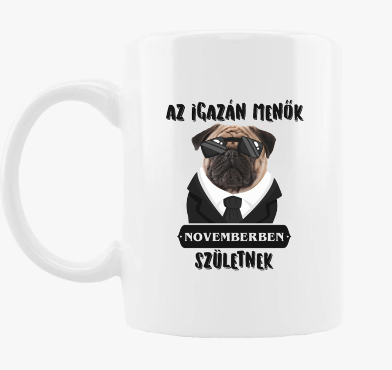 Az igazán menők novemberben születnek bögre