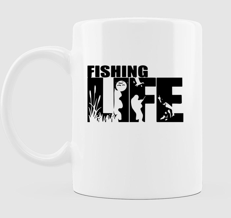 Fishing life feliratu  bögre
