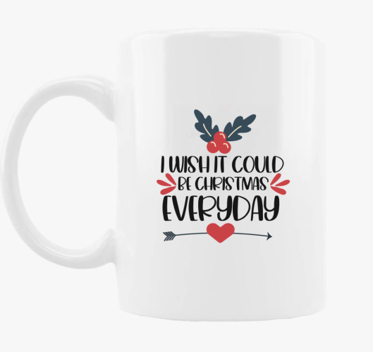 Xmas every day bögre