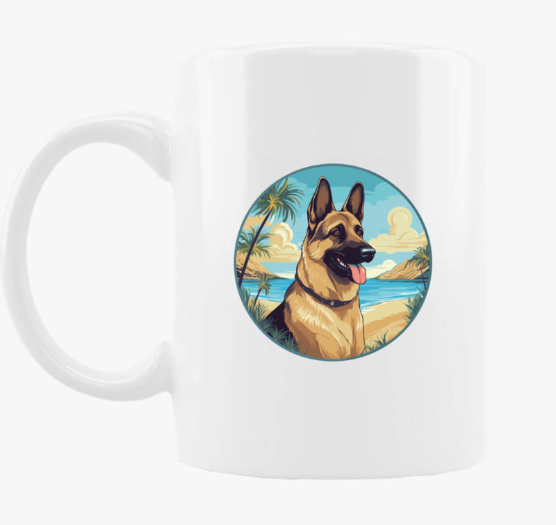 German Sheperd bögre
