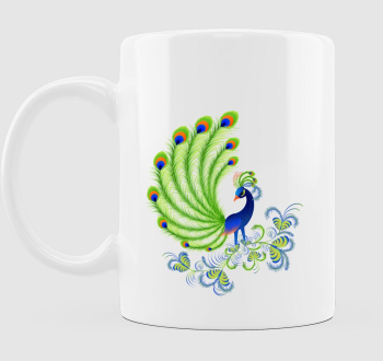 Peacock bögre