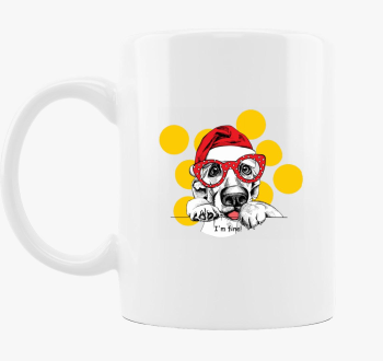 Fine santa dog bögre