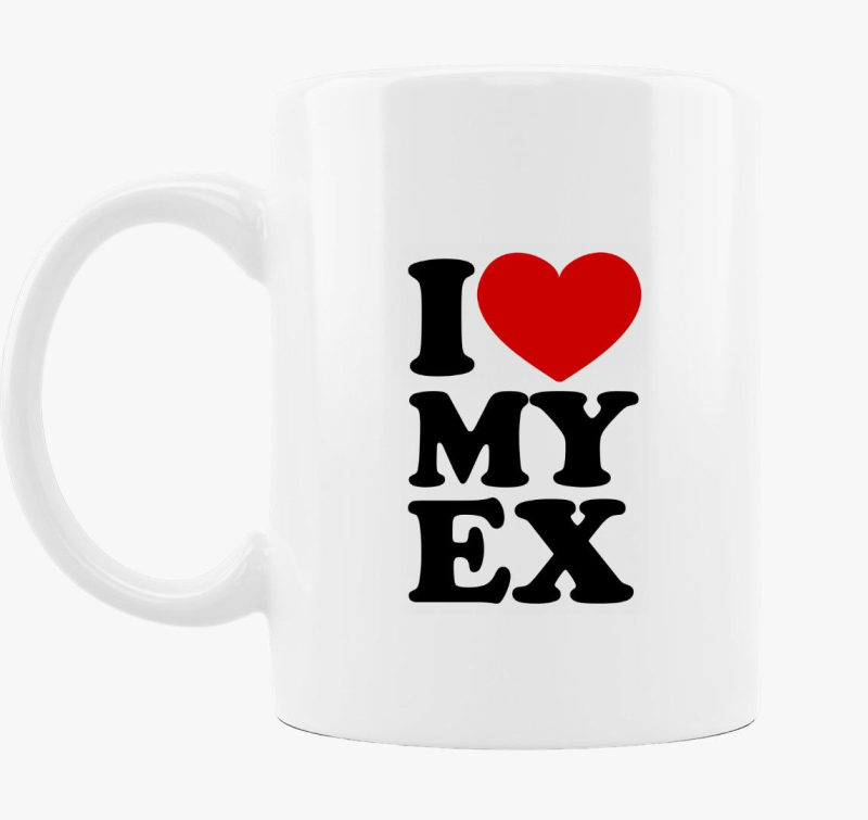 I love my ex bögre