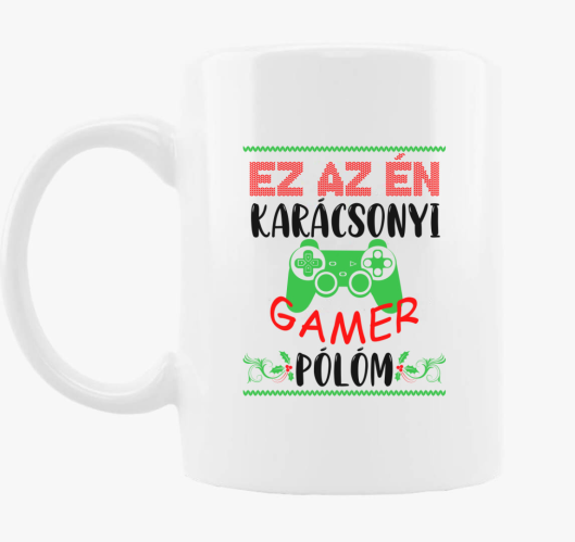 Ez az én karácsonyi gamer bögr...
