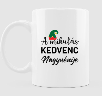 A mikulás kedvenc nagynénije bögre