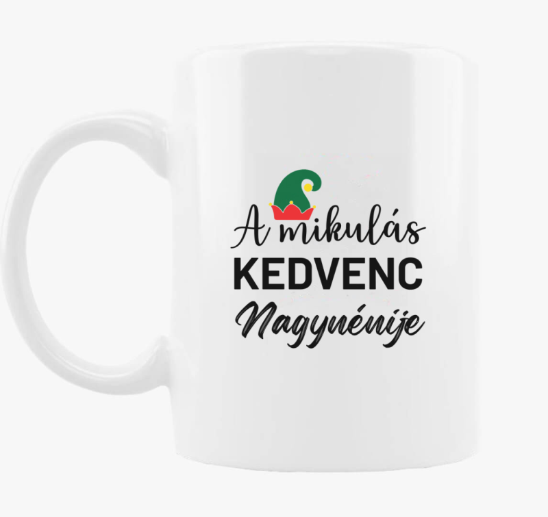 A mikulás kedvenc nagynénije bögre