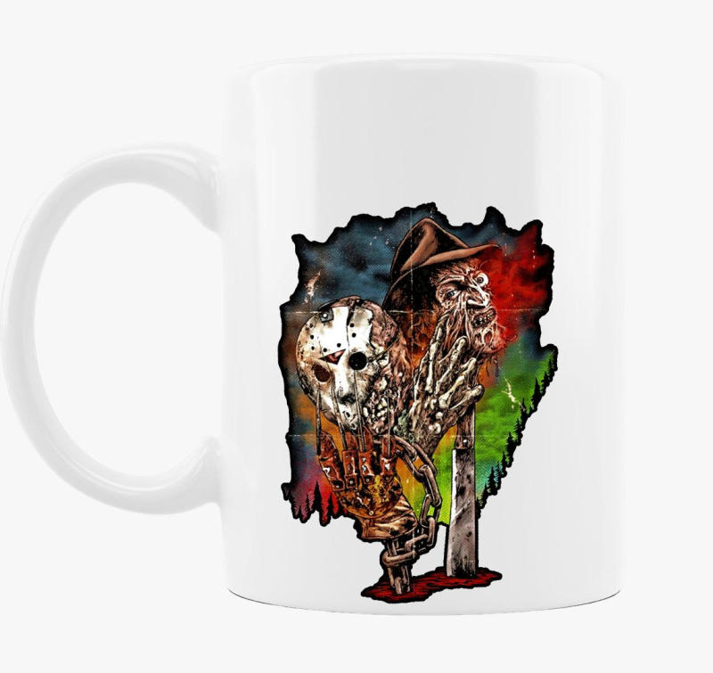 Jason és Freddy bögre