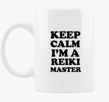 Keep calm reiki bögre