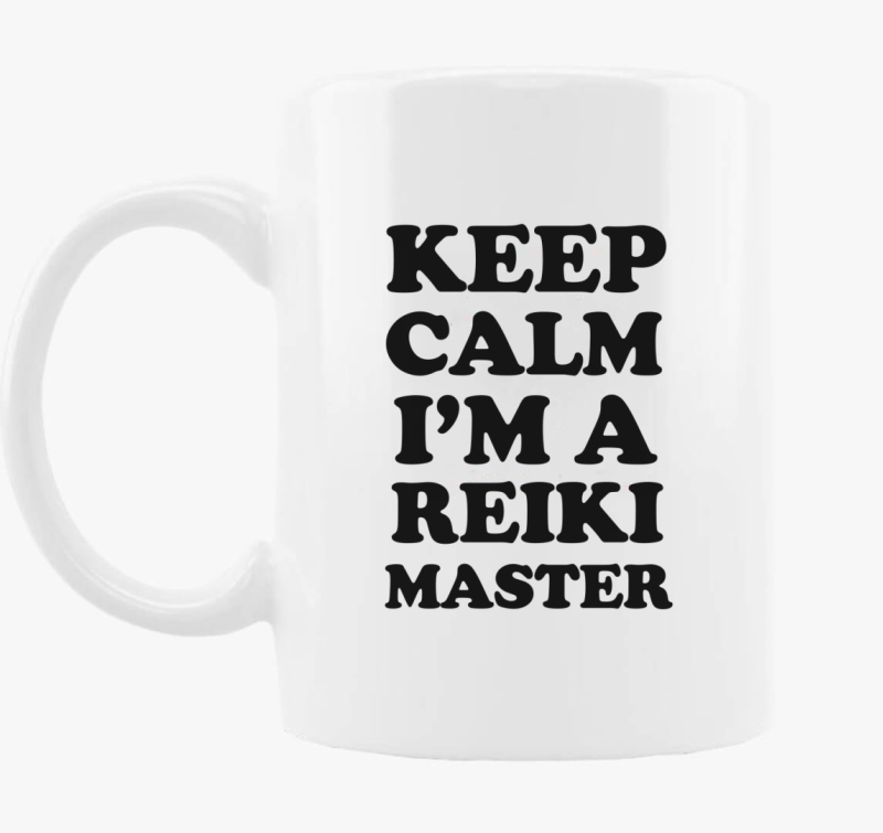 Keep calm reiki bögre
