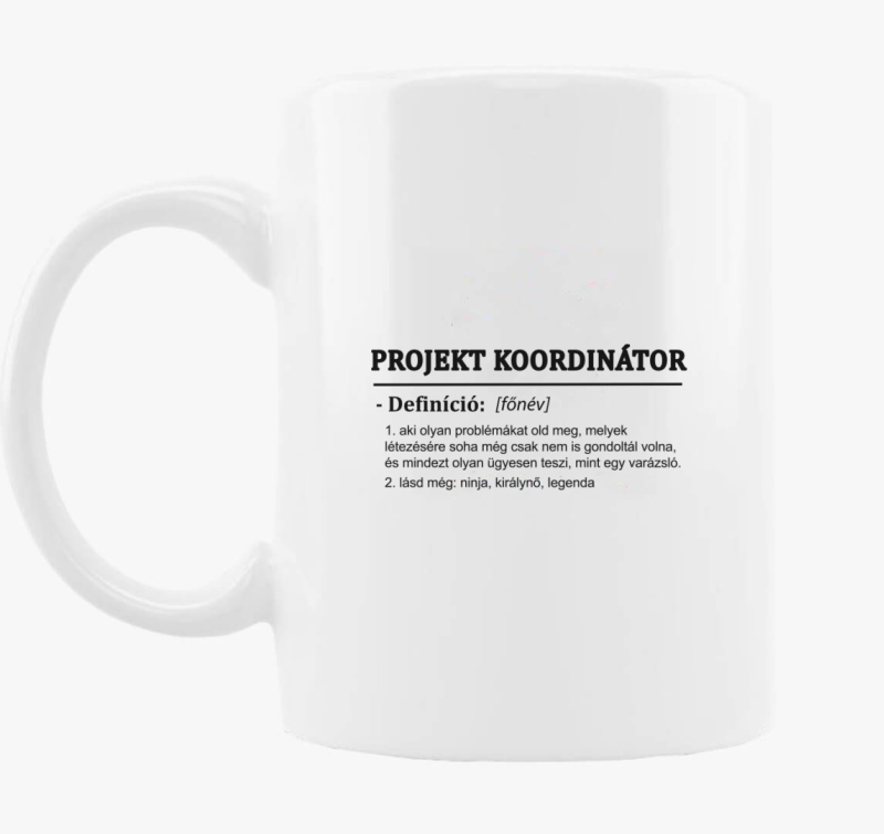 Projekt koordinátor bögre