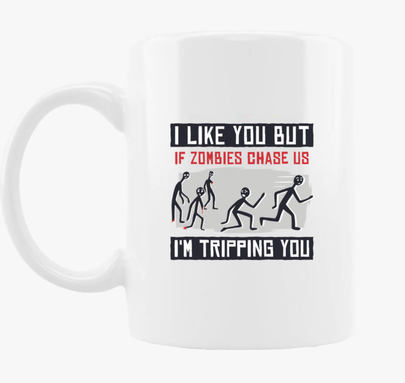 Én csipázlad, de ha jönnek a zombik! bögre