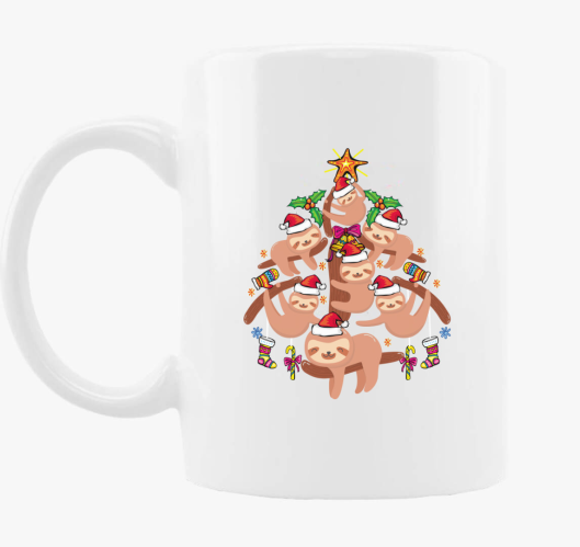 Lajháros karácsonyi bögre