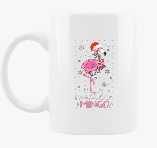 Fa-la-la-lamingó karácsonyi bö...