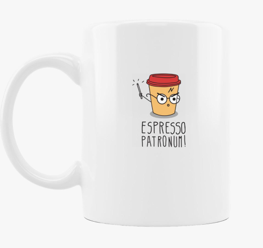 Espresso patronum bögre