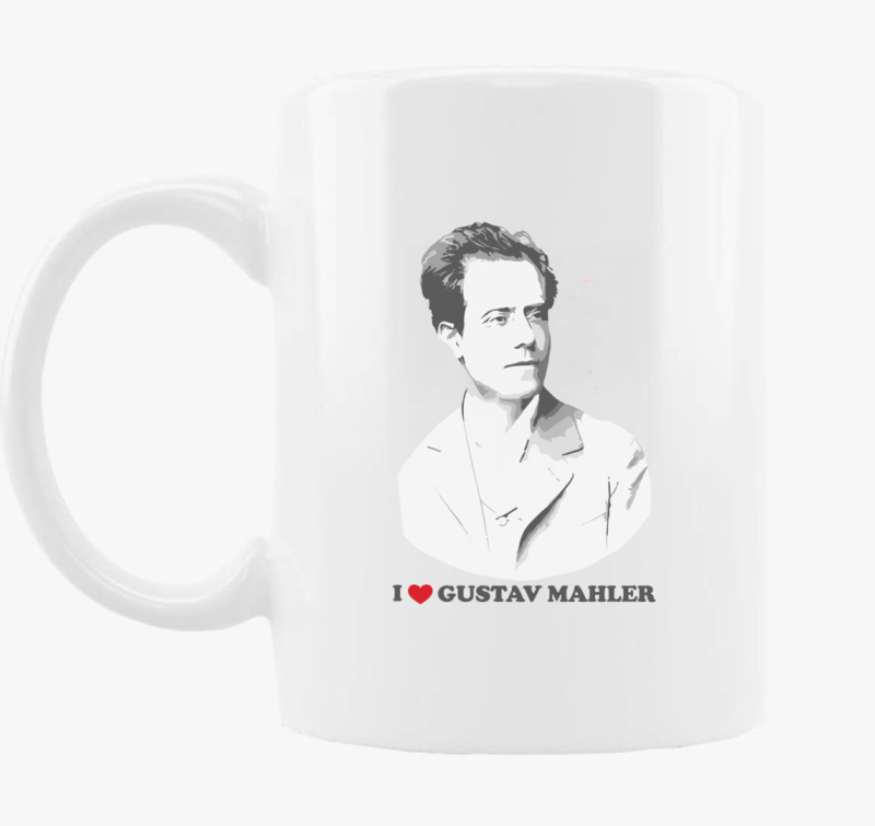 Mahler love portrait bögre