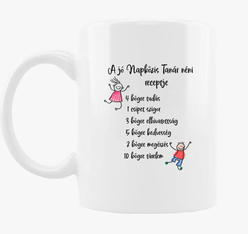 Napközis Tanár néni bögre