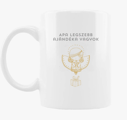Apa legszebb ajándéka bögre