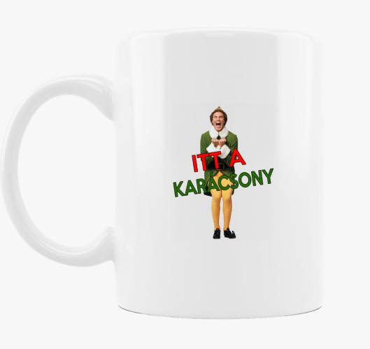 Itt a karácsony! bögre