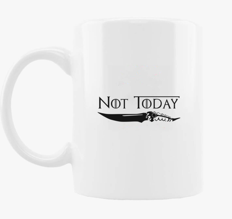 Not Today - Game of Thrones - Trónok harca bögre
