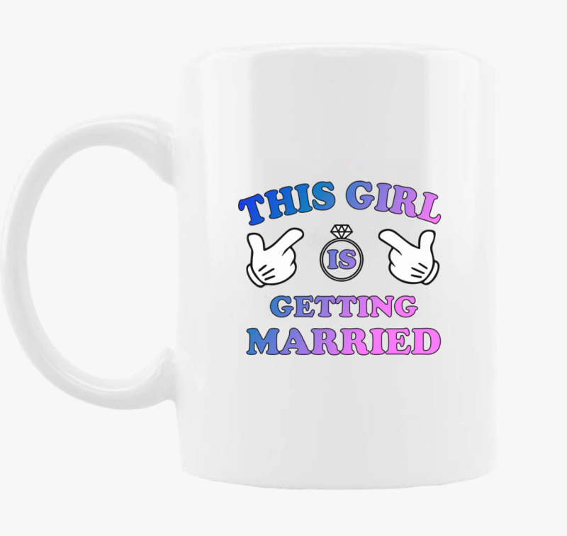 Ez a csaj férjhez megy leánybúcsús bögre