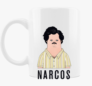 Escobar Cartoon - Narcos bögre