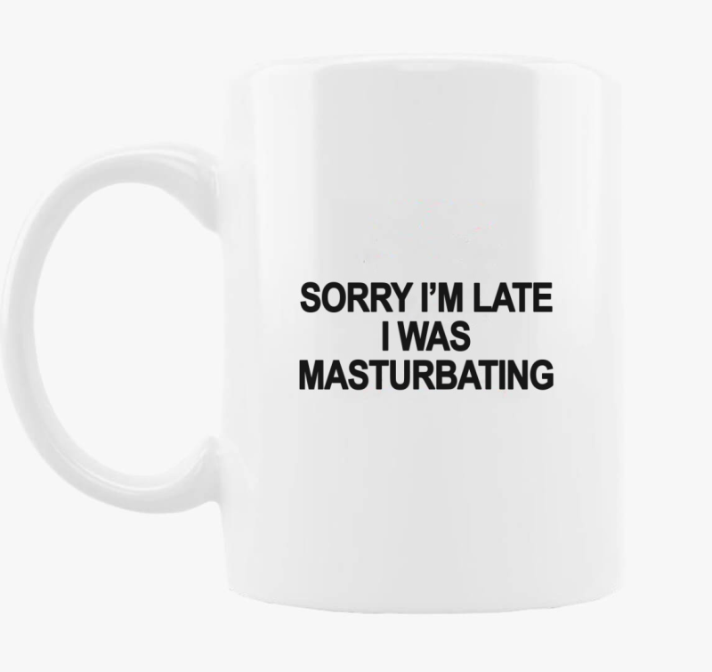 Bocsi, késtem... bögre