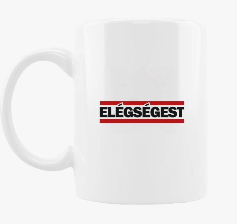 Elégségest bögre