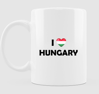 I Love Hungary - Magyarország bögre