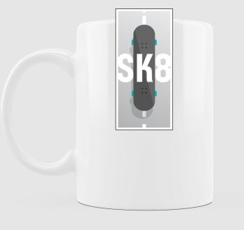 Sk8 (Skate) - Deszkás bögre 