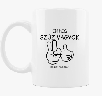 Szűz vagyok - legénybúcsús bögre