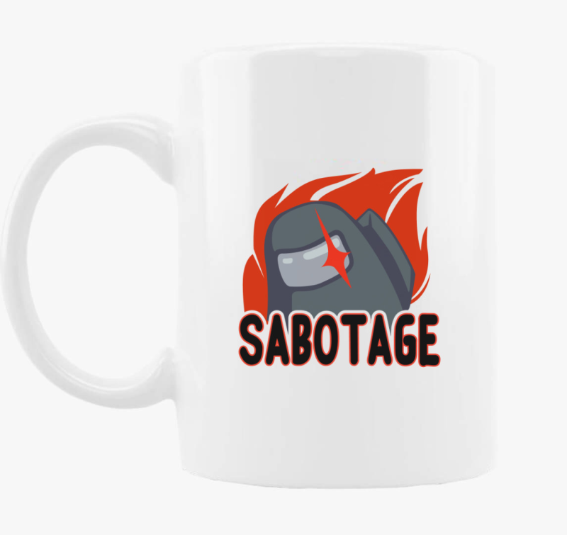 Among Us impostor bögre