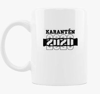 Karantén 2020 bögre
