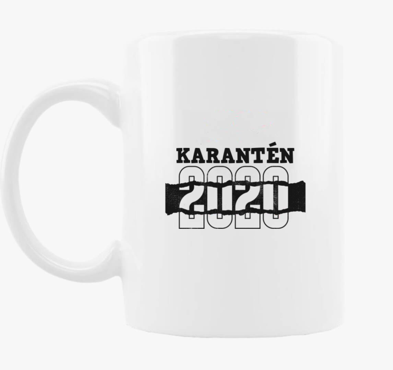 Karantén 2020 bögre
