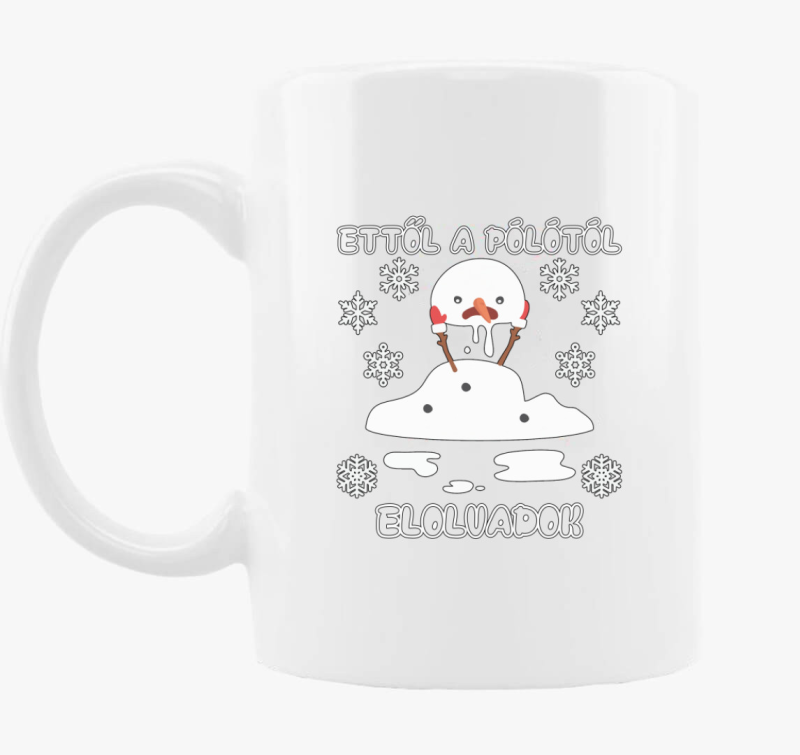 Elolvadok karácsonyi bögre