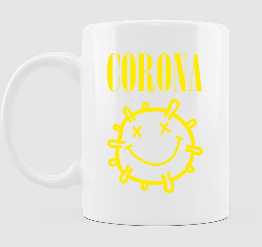 Nirvana-Corona bögre