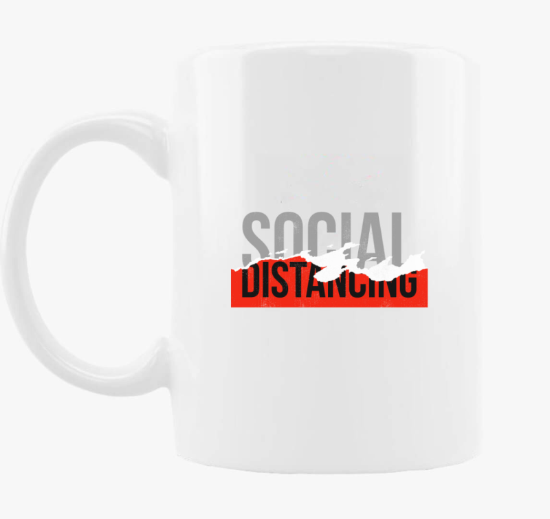 Social distancing bögre