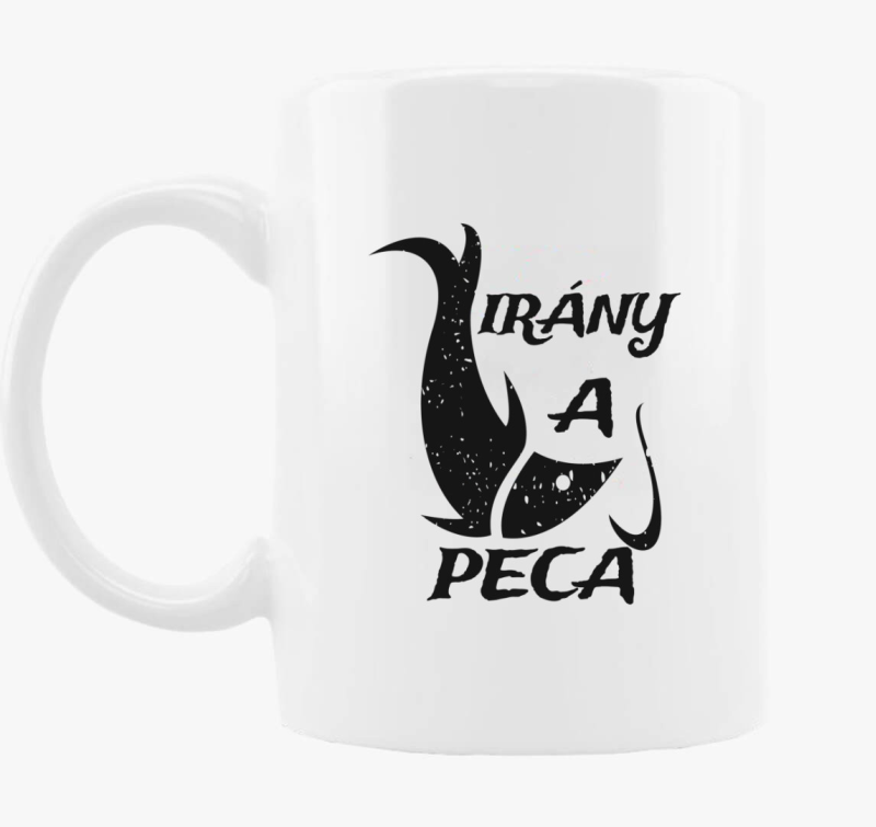 Irány a peca bögre