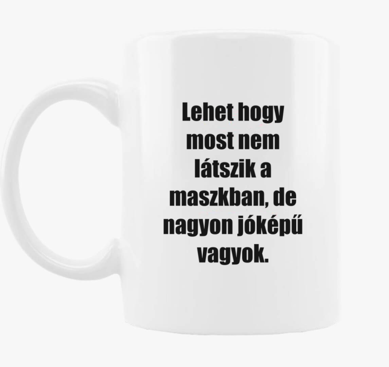 Kredit kapitány maszkos bögre