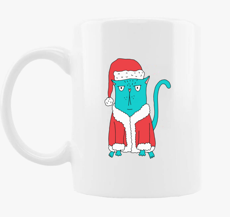 Mikulás Macska bögre