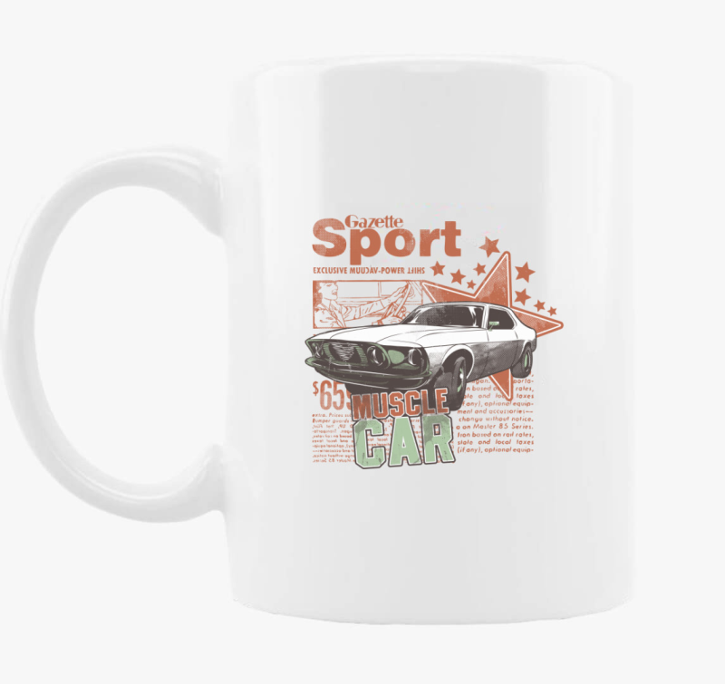 Retro izomautós bögre